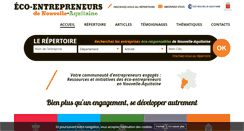 Desktop Screenshot of eco-entrepreneurs.org